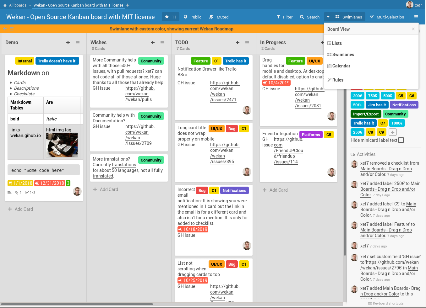 Open source аналог. Wekan Канбан. Wekan Kanban Board. Wekan Ubuntu что это. Trello Kanban.